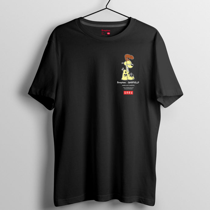 加菲貓 2019春夏系列 T-shirt － Odie小圖案 （黑/白/灰）