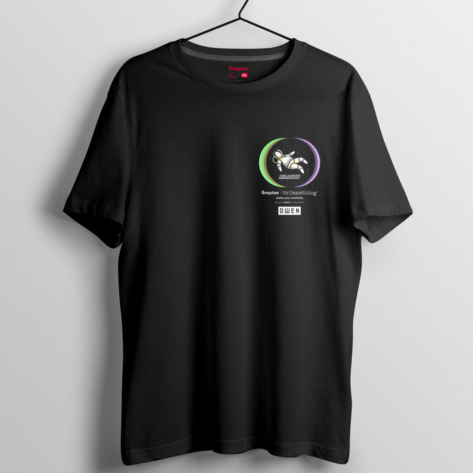 Mr.Donothing HEA上太空 系列 T-shirt 27（黑/白/灰）