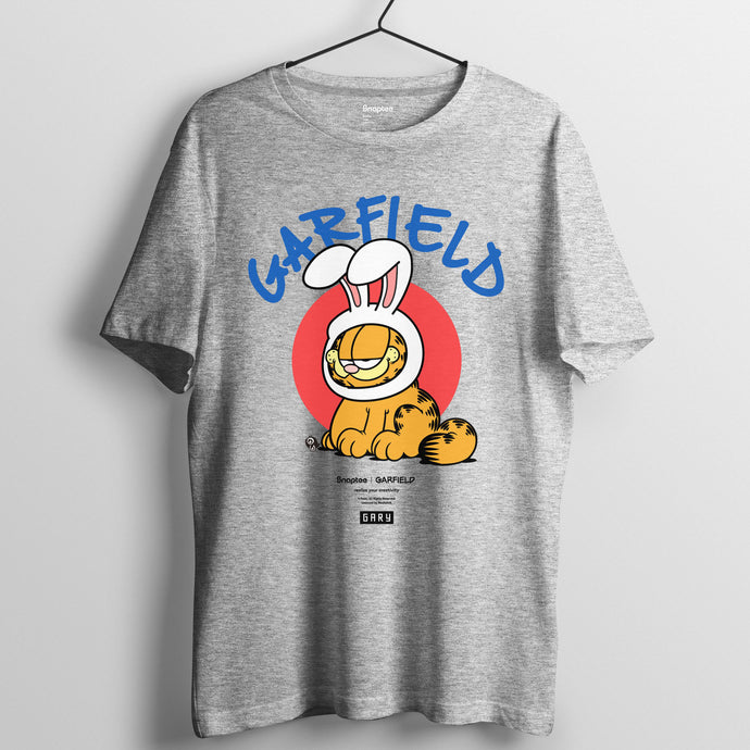 加菲貓 2019春夏系列 T-shirt － 兔仔耳Garfield （黑/白/灰）