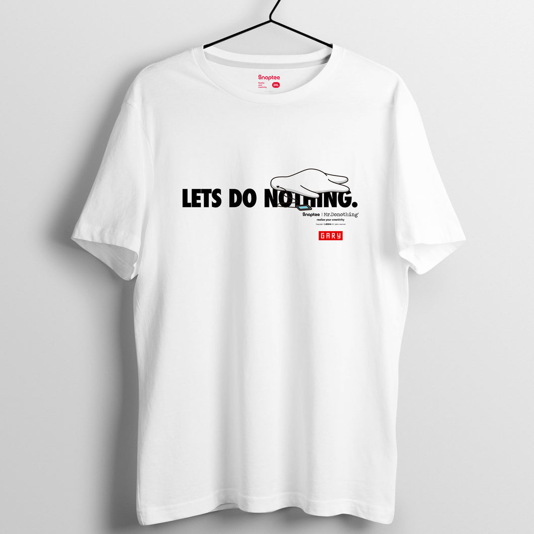 Mr.Donothing Let's Donothing 系列 T-shirt 02（黑/白/灰）