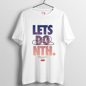 Mr.Donothing Let's Donothing 系列 T-shirt 16（黑/白/灰）