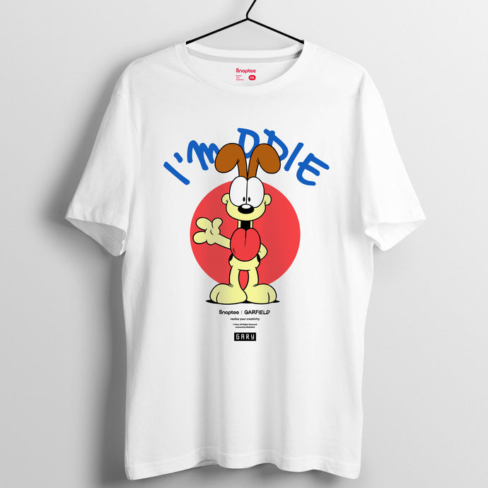 加菲貓 2019春夏系列 T-shirt － I‘m Odie （黑/白/灰）