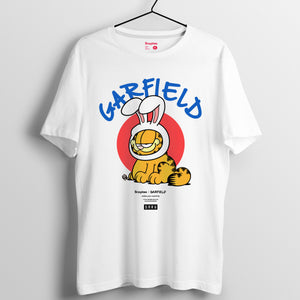 加菲貓 2019春夏系列 T-shirt － 兔仔耳Garfield （黑/白/灰）